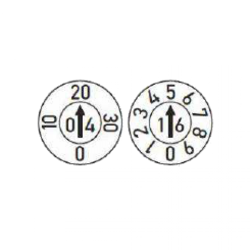 Dátumovka COKKG SET 2 typ "dátumový set"